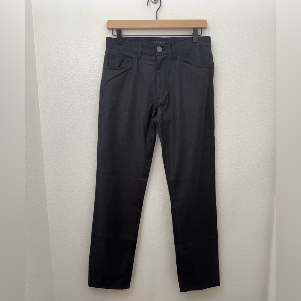 Theory Wool/Cashmere-Blend Pant Size 28